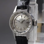 Mint Vintage Omega CAL.483 Silver Cut Glass 17MM Women's Manual Watch T949. Fixed Price $199.99.