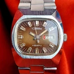 Soviet Slava Rare Vintage Men's Wristwatch Quartz 3056A Serviced. Fixed Price $99.99.