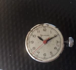 Vintage 1940'S 30'S Garland Ladies Watch Movement Dial Round Clinton Silver 17J. Fixed Price $29.99.