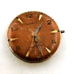 Benrus Watch Movement 17J Cal. BH14 Runs W/ Dial & Hands. Fixed Price $29.00.