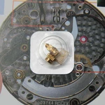 New Rolex 24-P302-8 Vintage Yellow Gold Button Blister. Fixed Price $1502.97.