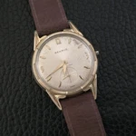 Estate Men's Vintage Retro '60S/'70S Yellow Gold-tone Benrus Wristwatch. Fixed Price $89.95.