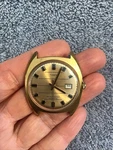 Vtg Timex Watch Mens Gold Tone 46660 3273 Automatic Date Parts Repair Only. Fixed Price $24.88.