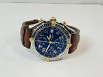 Breitling Chronomat Bicolor B13050.1 Blue Automatic Mens Watch - Fast Shipping. Fixed Price $2529.86.