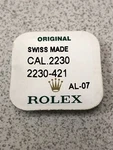 Authentic Rolex New Caliber: 2230-421 Pallet Fork, Genuine Factory Sealed Pkg. Fixed Price $154.47.