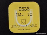 Vintage Universal Geneve Cal. 72 Date Indicator Guard Part # 2535. Fixed Price $24.95.