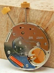 Ronda 6203.B Quartz Dual Time Date Wrist Men's Watch Movement With Stems. Fixed Price $39.00.