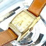 Vintage Elgin Tank Men's Mechanical Sub Second Hand Watch For Parts Repair. Fixed Price $90.32.