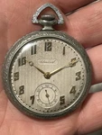Admiral Swiss Pocket Watch By Tacy Co 6 Jewels, Running!. Fixed Price $140.00.