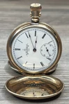 Antique Gold 1884 Elgin Pocket Watch Dueber 14K Plated Movement Serial #3159564. Fixed Price $639.95.