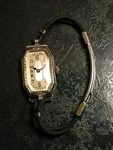 Vintage Illinois Watch 807A Movement 17 Jewel 14K White Gold Case. Fixed Price $965.36.
