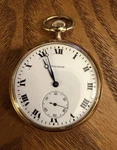 C. 1917 Waltham Pocket Watch Size 14S Colonial Series Grade No. 1420 15J Runs!. Fixed Price $329.99.
