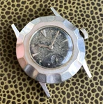 Vintage Gruen Automatic Scalloped Case 10K White Gold Filled Wristwatch Runs. Fixed Price $149.00.