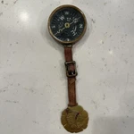 Antique Kraemer Pathfinder Compass & Indian Chief Pocket Watch Fob Rare Find.. Fixed Price $55.00.