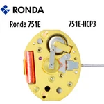 Harley Ronda 751E Quartz Watch Movement, 2 Hands Various Heights Swiss Made. Fixed Price $45.00.