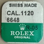 Rolex Cal 1120-6648 Set Lever. Fixed Price $120.00.