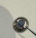 Valjoux 23 Ref 8040 Contaminated Wheel 45 , Minute Cuounter Used. Fixed Price $40.71.