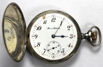 1907 Illinois Grade 172 16S 11J Sterling Silver Pocket Watch W/ Hunter Case. Fixed Price $219.99.