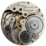 Antique 16S 1907 Southbend Multicolor 15 Jewel Pocket Watch Movement 281 Usa. Fixed Price $39.55.