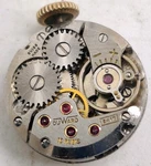 Rare Duward King High Grade Eta Cal. 2417 15 Jewel Watch Movement Running. Fixed Price $32.00.