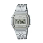 Casio A1000A-7DF Stainless Steel Digital Watch Silver 39.6MM. Fixed Price $214.00.