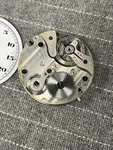 Pocket Watch Chronograph Stop Unknown Maker Possibly Swiss Movement Dial. Fixed Price $67.99.