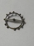 Elgin 16 Size Pocketwatch Balance Wheel With Good Staff #242-861--- Star 69. Fixed Price $15.95.