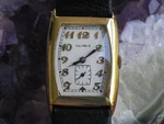 Illinois Rockliffe Vintage Solid 14K Yellow Gold Deco Wrist Watch. Fixed Price $1499.99.