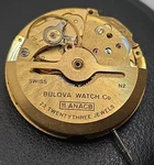 Bulova 11ANACB Automatic Movement Serviced 1/2''' Swiss Made Day-date. Fixed Price $261.99.