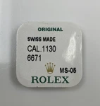 Genuine Rolex Cal. 1130 1166 Part #6671 Setting Lever - New Factory Sealed. Fixed Price $115.00.