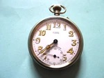 Edward Glasgow Pure Nickel Gents Pocket Watch. 50MM. Hand Wind. Luminous Gwc. Fixed Price $101.95.