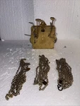 Franz Hermle Grandfather Clock Movement 451-053 H- 94 Cm- Complete #76. Fixed Price $30.00.