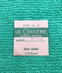 Jaeger Lecoultre Hour Wheel Cal. 7 426/1 Part 250 19, Nos. Fixed Price $31.99.
