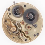 International Watch Co. Iwc Cal. 49 Antique Pocket Movement, Keeps Time. Fixed Price $195.00.