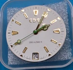 Men's Quartz Ebel Wrist Watch Movement Cal. 187-1 Keeping Time Nice White Dial!. Fixed Price $275.00.