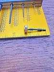 Timex Watch Stem And Crown Assembly 031-360005 Yellow Nos 4.8MM. Fixed Price $11.95.