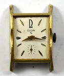 Vintage Elgin Tank 10KRGP & Ss Case Manual Wind 17J 712 Wrist Watch Lot.rf. Fixed Price $29.99.