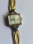 Gruen Women's 21J Swiss Watch 20-10K Gf Ornate Band Runs. Fixed Price $25.00.