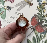Vintage Nelson Brand Lucite Watch Works Perfectly Windup 17 Jewels. Fixed Price $65.00.