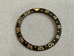 Rolex 315-16753-1 Gmt Black/gold 38 Mm Bezel. Fixed Price $275.00.