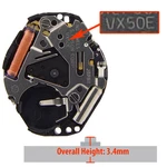 Original Hattori/seiko VX50E, 2 Hands, Japan Quartz Movement, Ht: 3.40MM. Fixed Price $16.95.