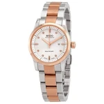Mido Multifort Automatic Diamond White Dial Ladies Watch M005.007.22.036.00. Fixed Price $521.52.
