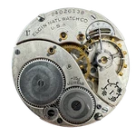 Antique 12 Size Elgin Mechanical Open Face Pocket Watch Movement Grade 315 Usa. Fixed Price $28.25.