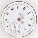 Elgin Grade 269 0-SIZE 7-JEWEL Antique Pocket Watch Movement, Nice Fancy Dial. Fixed Price $60.00.