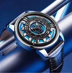 Pindu Mechanical For Luxury Automatic Mens Watches Leather Strap. Fixed Price $261.94.