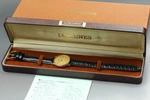 Vintage Mint W/box Longines L761.2 6185 Gold Quartz Men Watch From Japan. Fixed Price $199.90.