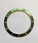 Genuine Rolex Submariner Green Bezel Insert 50TH Anniversary Kermit Pearl. Fixed Price $799.00.