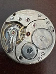 Vintage 16 Size Omega Regina Pocket Watch Movement Keeping Time 24 Hour Dial. Fixed Price $150.00.