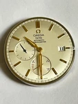 Omega De Ville Steel Automatic Men's Watch Movement Cal 2627 Co-axcial Perfect. Fixed Price $1000.00.