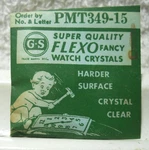 Gs PMT349-15 Watch Crystal Ft Waltham Reward 24.1 X 14.3 Mm Replacement Repair. Fixed Price $9.95.